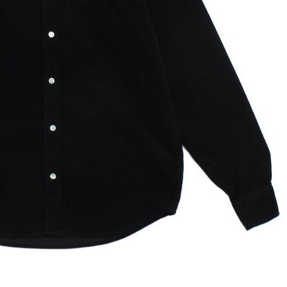 Mens Corduroy Shirt Button Up Long Sleeve Workwear