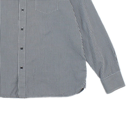 Mens Check Shirt Long Sleeve Button Up
