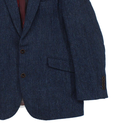 Mens Harris Tweed Blazer Uk Made Classic Wool