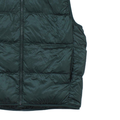 Mens Bodywarmer Ultra Light Down Quilted Full Zip Puffer