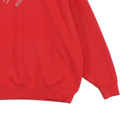 Womens Oversized Sweatshirt Embroidered
