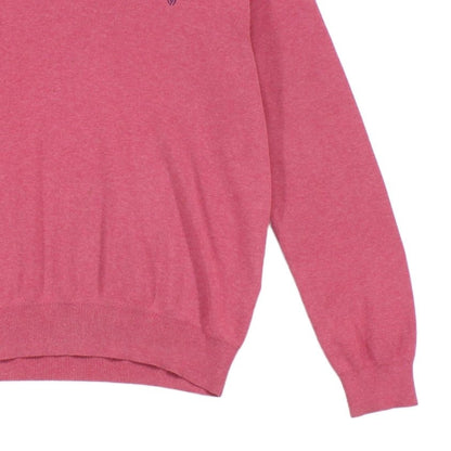 Mens V-Neck Jumper Classic Logo
