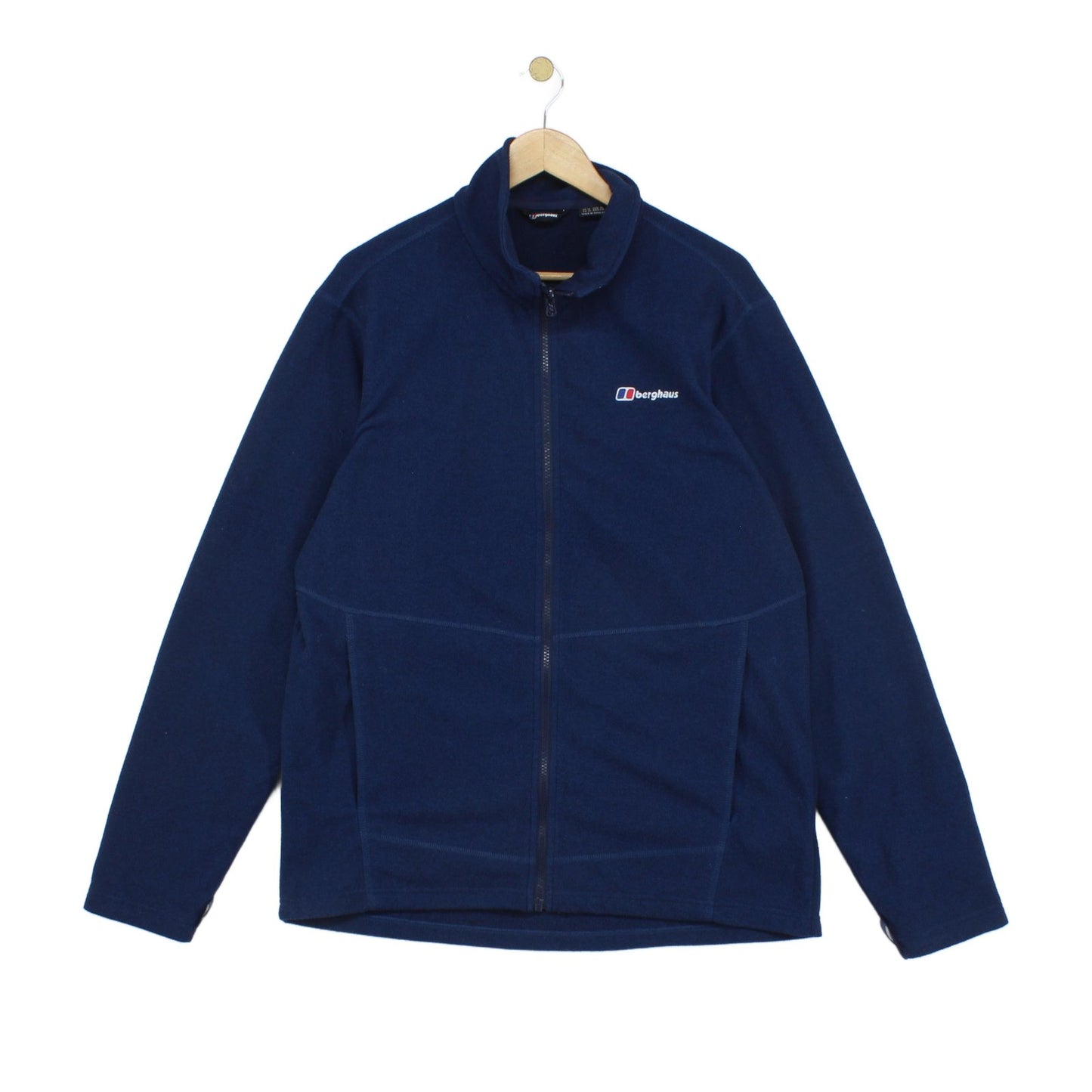 Mens Fleece Jacket Outdoor Full Zip Lightweight