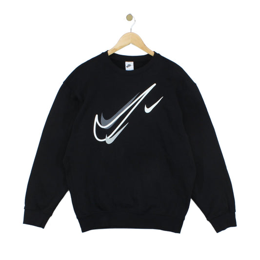 Mens Graphic Sweatshirt Logo Crew Neck Long Sleeve