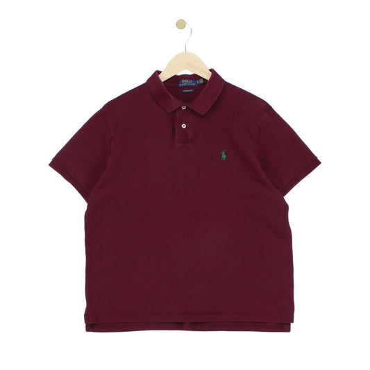 Mens Polo Shirt Custom Slim Fit Short Sleeve