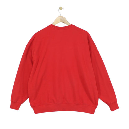 Womens Oversized Sweatshirt Embroidered