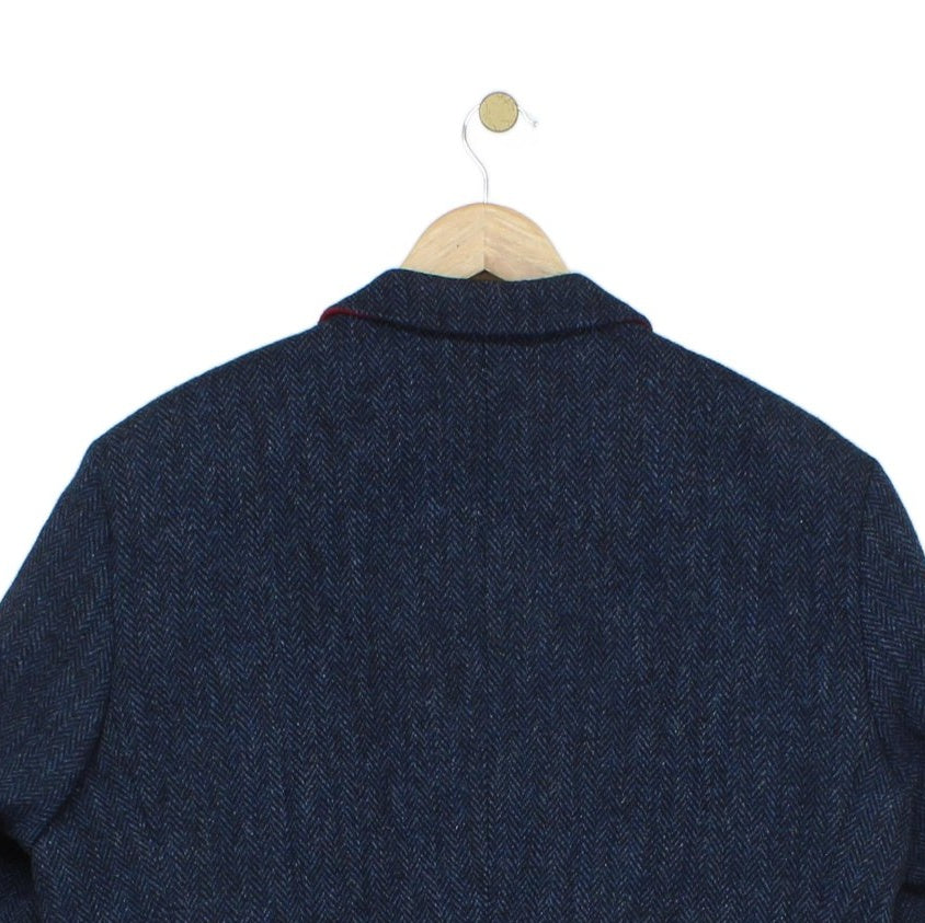 Mens Harris Tweed Blazer Uk Made Classic Wool