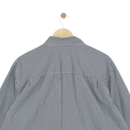 Mens Check Shirt Long Sleeve Button Up