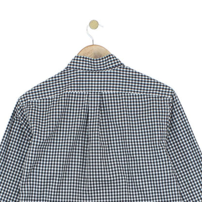 Mens Check Shirt Button Up Non Iron