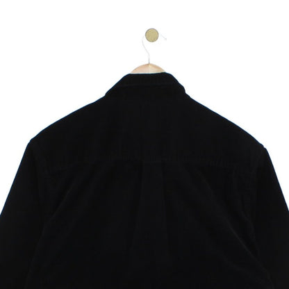 Mens Corduroy Shirt Button Up Long Sleeve Workwear