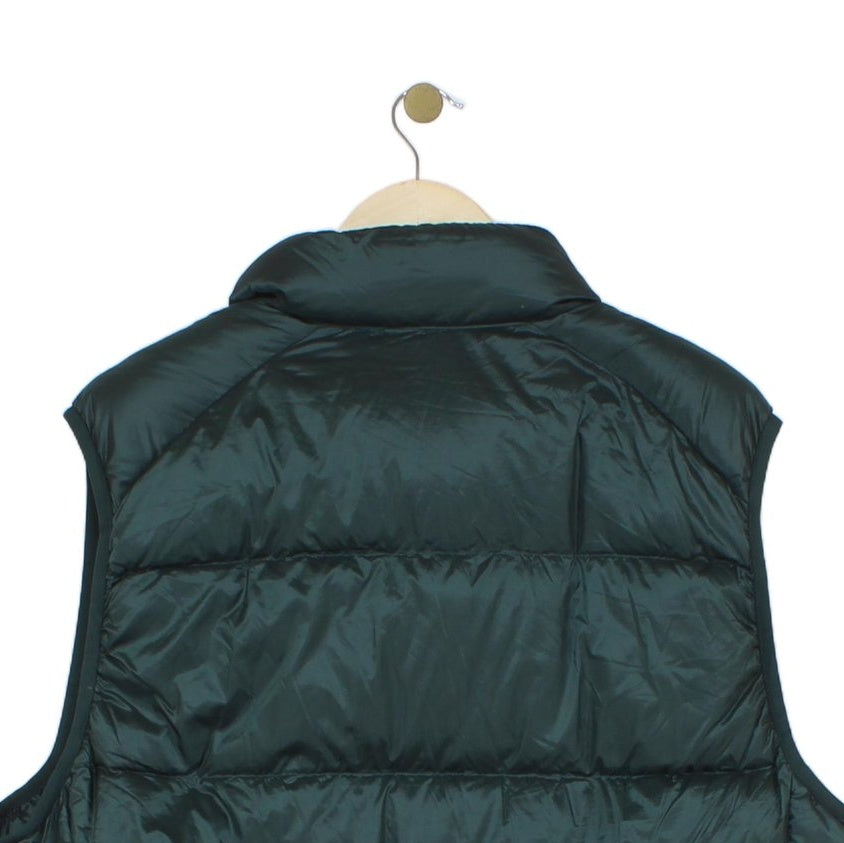 Mens Bodywarmer Ultra Light Down Quilted Full Zip Puffer
