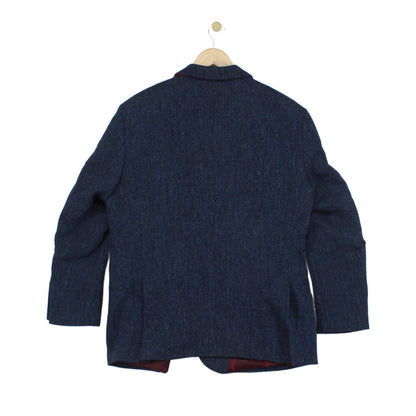 Mens Harris Tweed Blazer Uk Made Classic Wool