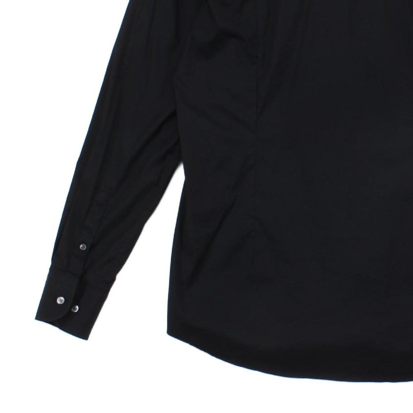 Mens Shirt Slim Fit Formal Button Up Stretch