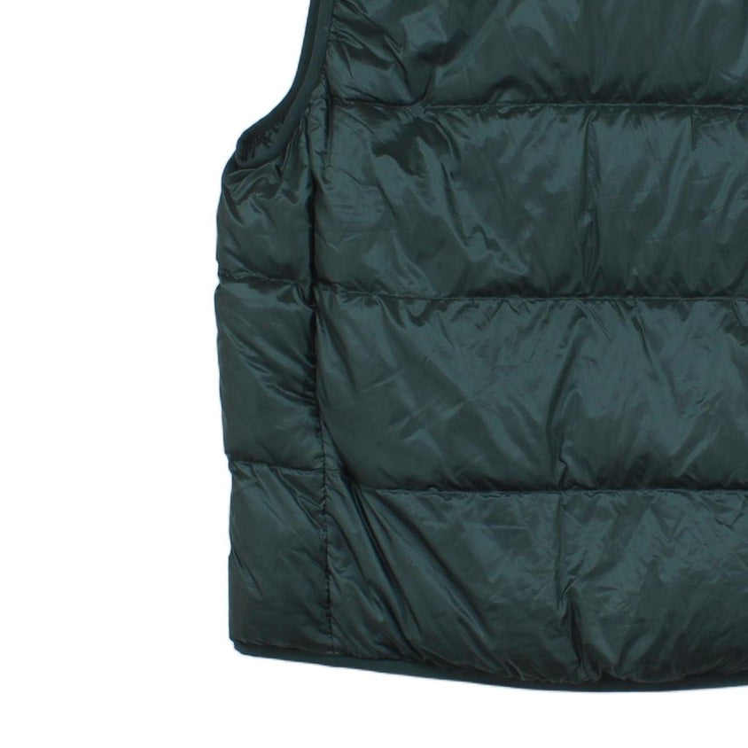 Mens Bodywarmer Ultra Light Down Quilted Full Zip Puffer