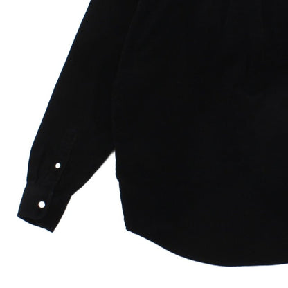 Mens Corduroy Shirt Button Up Long Sleeve Workwear