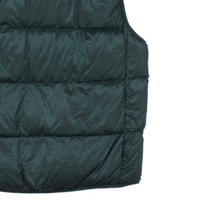 Mens Bodywarmer Ultra Light Down Quilted Full Zip Puffer