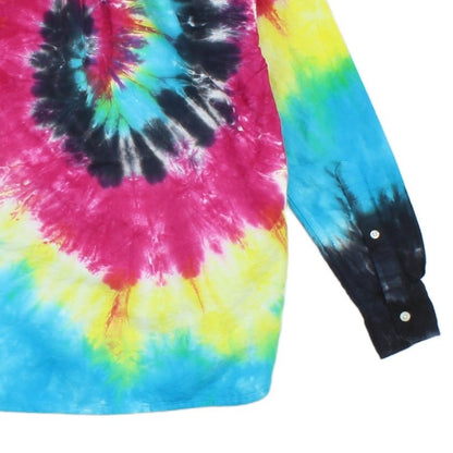 Womens Tie Dye Shirt Long Sleeve