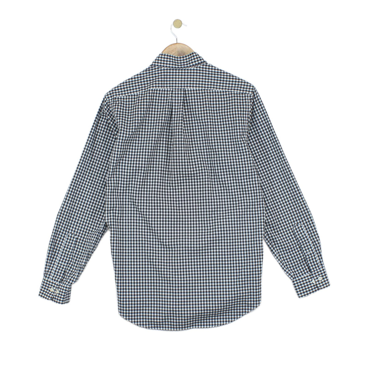 Mens Check Shirt Button Up Non Iron
