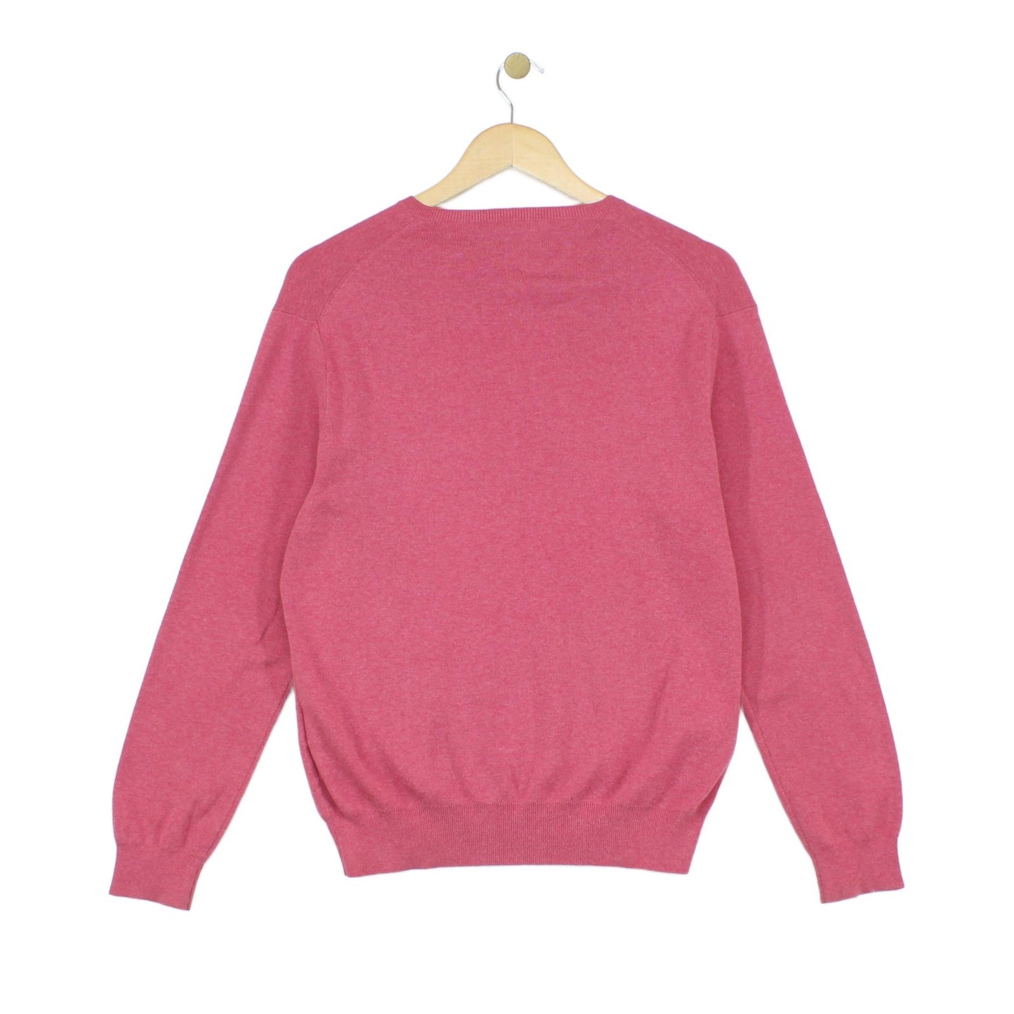 Mens V-Neck Jumper Classic Logo