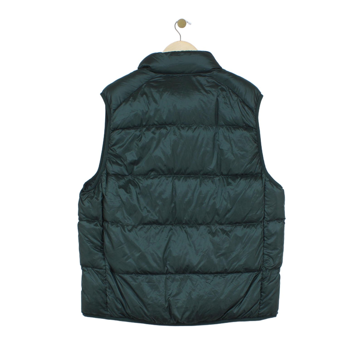 Mens Bodywarmer Ultra Light Down Quilted Full Zip Puffer