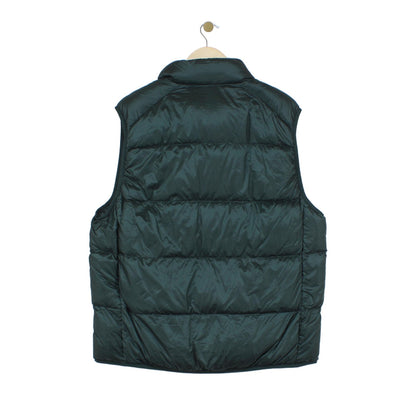 Mens Bodywarmer Ultra Light Down Quilted Full Zip Puffer