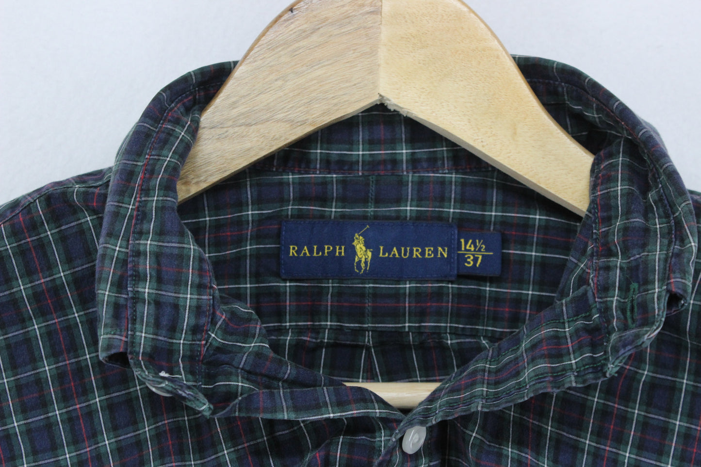 Mens Plaid Shirt Long Sleeve Button Down