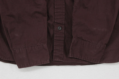 Mens Shirt Button Up Long Sleeve