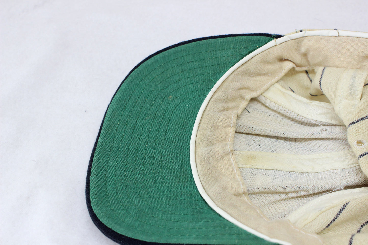 Mens New York Yankees Baseball Cap Striped 60S