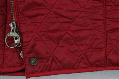 Womens Quilted Jacket Full Zip Lined