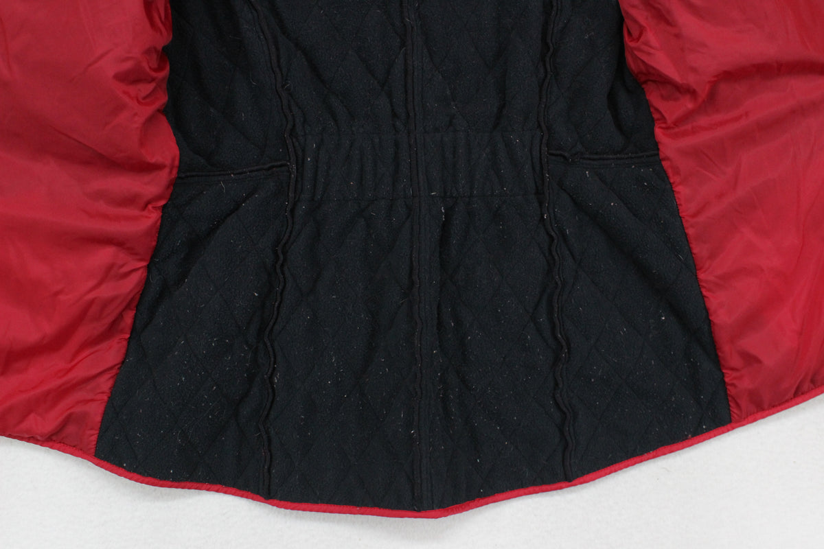 Womens Quilted Jacket Full Zip Lined