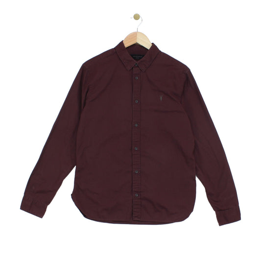 Mens Shirt Button Up Long Sleeve