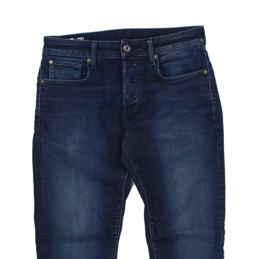Mens 3301 Jeans Slim Fit Denim Stretch