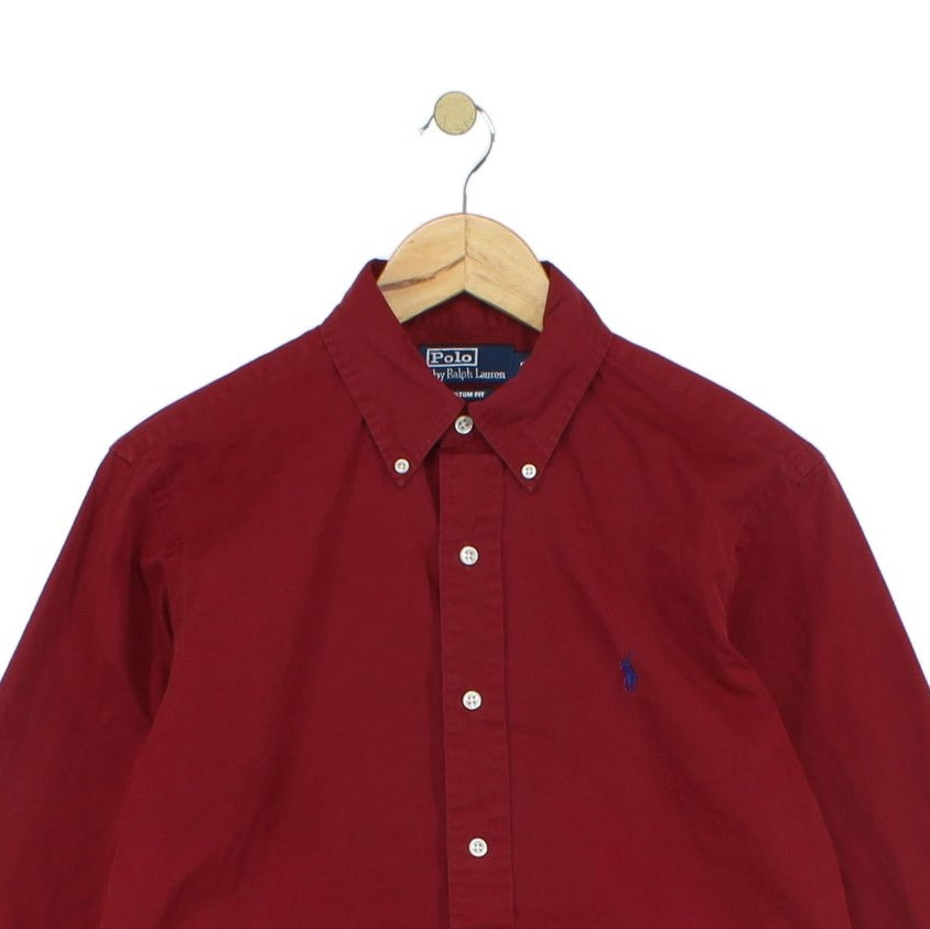 Mens Shirt Button Down Long Sleeve Custom Fit