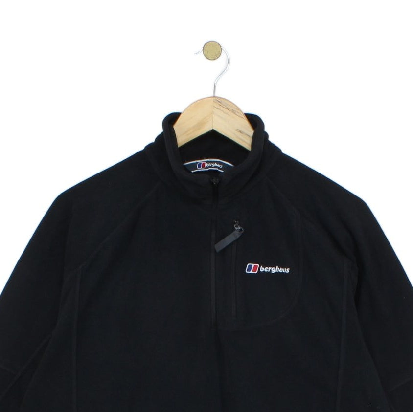 Mens 1/4 Zip Fleece Outdoor Lightweight
