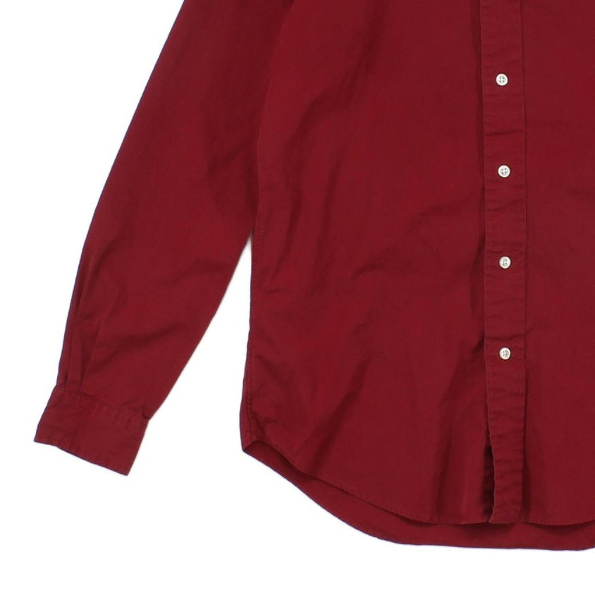 Mens Shirt Button Down Long Sleeve Custom Fit