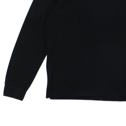 Mens Polo Shirt Long Sleeve Logo Zebra