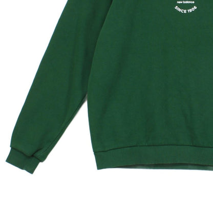Mens Sweatshirt Crew Neck Athletic Logo