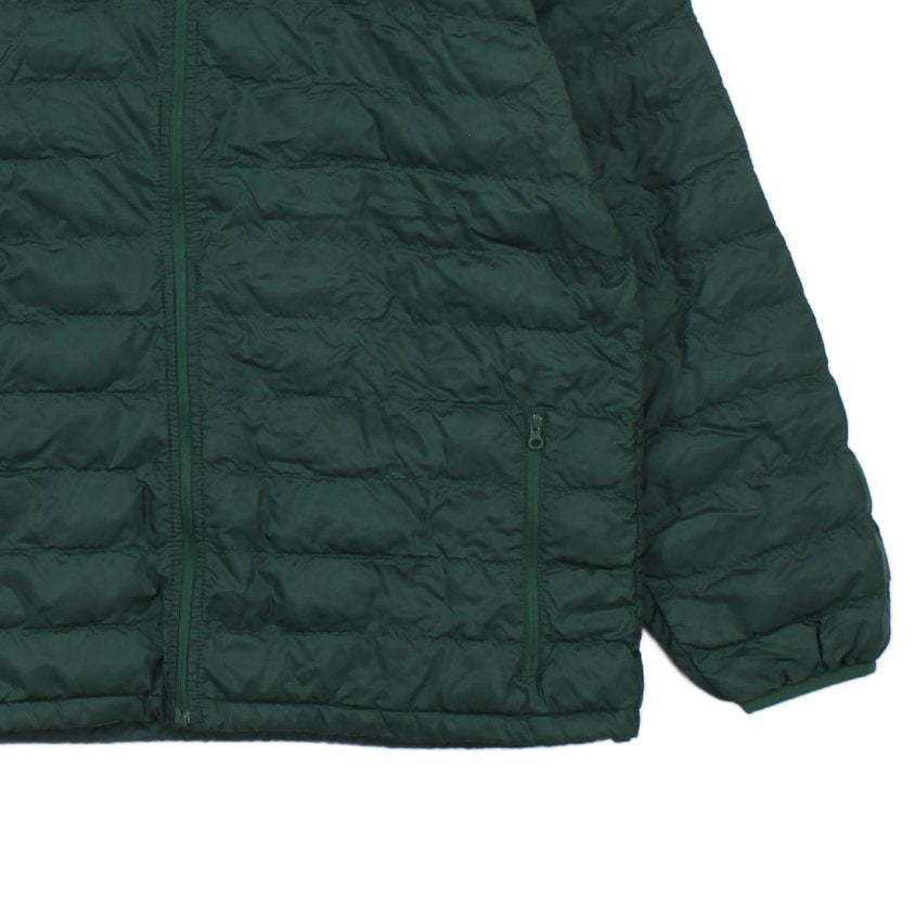 Mens Quilted Jacket Lightweight Full Zip Outdoor