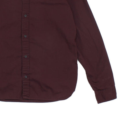 Mens Shirt Button Up Long Sleeve