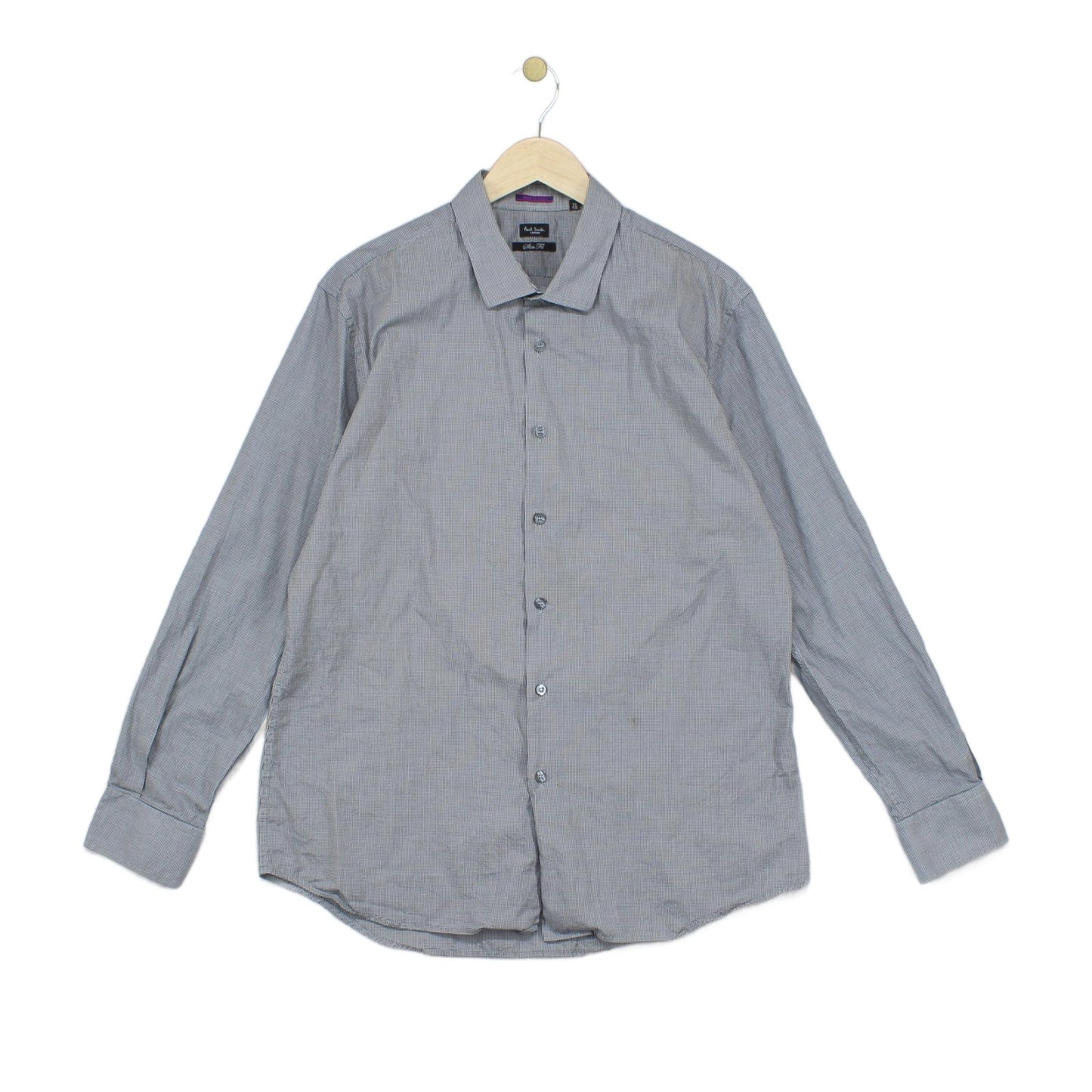 Mens Shirt Made In Italy Slim Fit Long Sleeve
