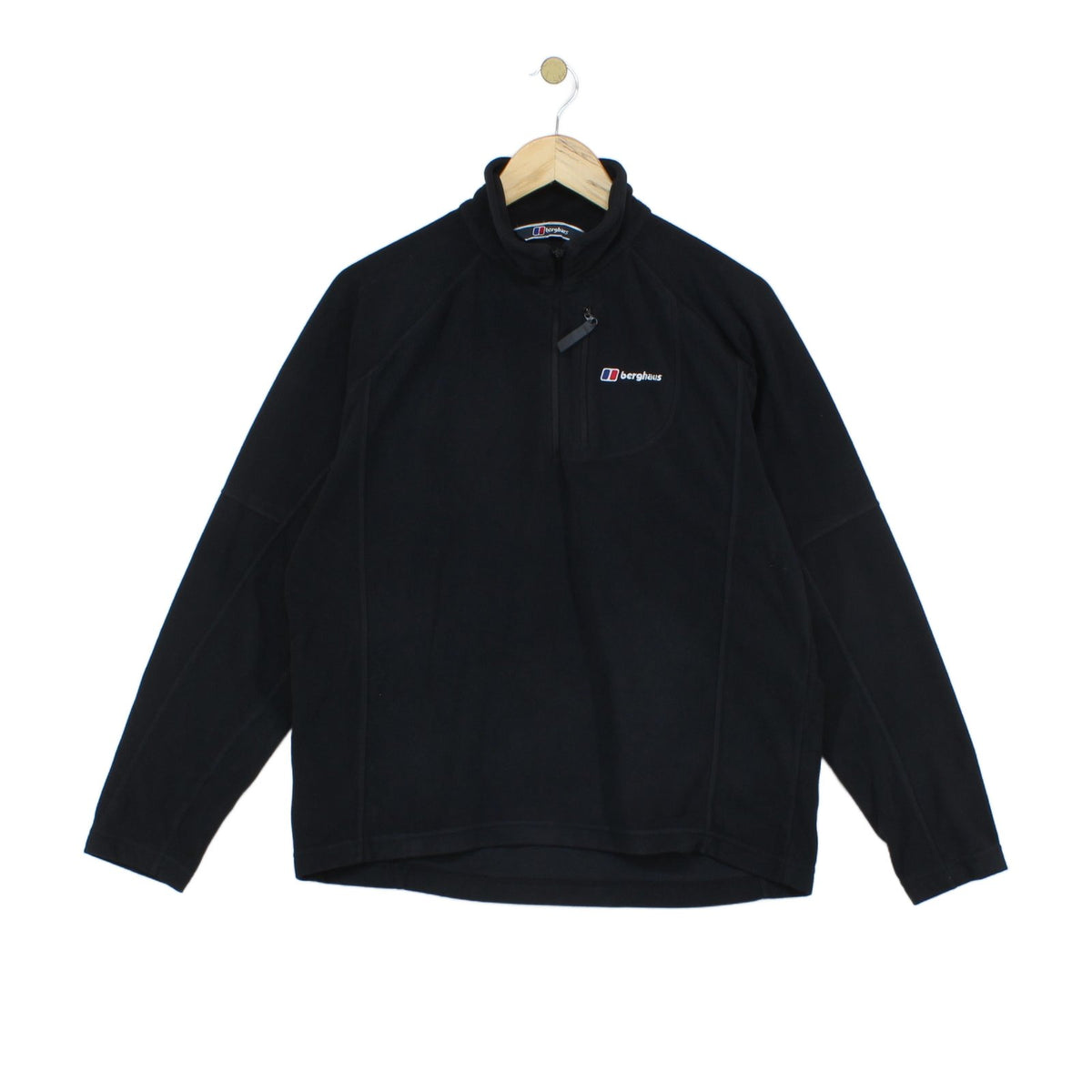 Mens 1/4 Zip Fleece Outdoor Lightweight