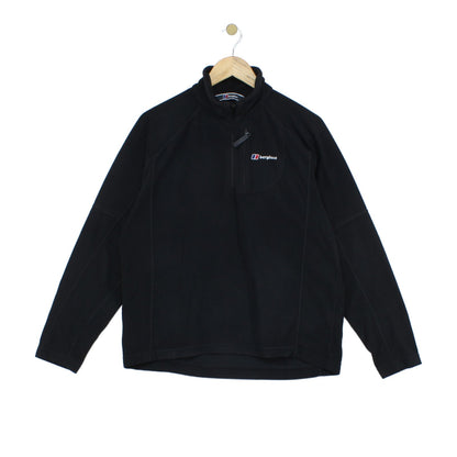 Mens 1/4 Zip Fleece Outdoor Lightweight