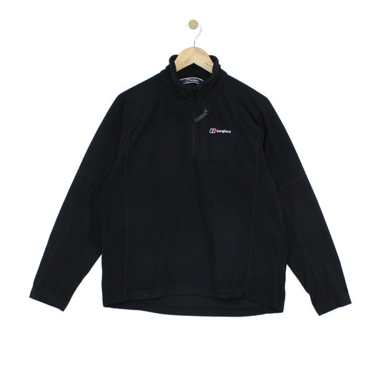 Mens 1/4 Zip Fleece Outdoor Lightweight