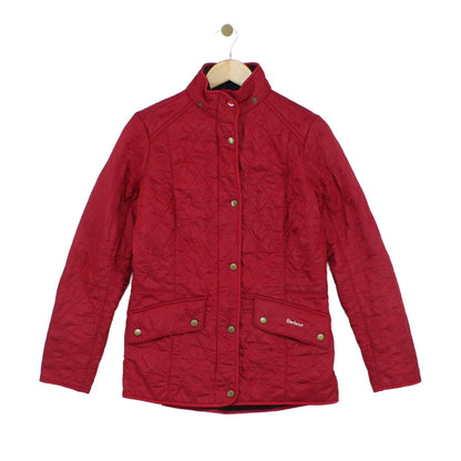 Womens Quilted Jacket Full Zip Lined