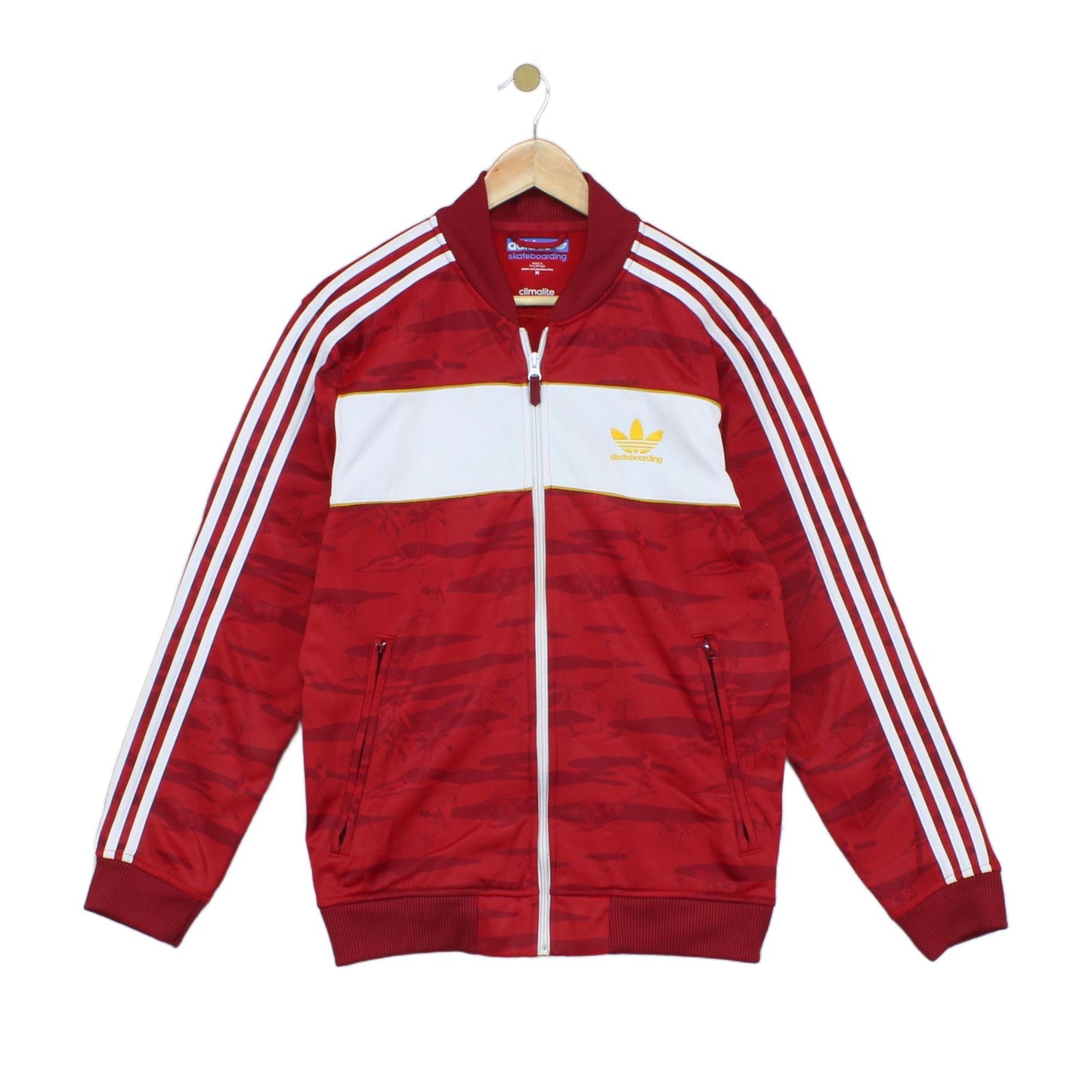Mens Track Jacket Skateboarding Climalite