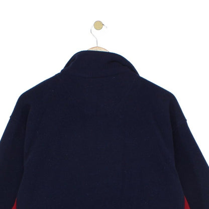 Mens Manchester United 1/4 Zip Fleece Retro