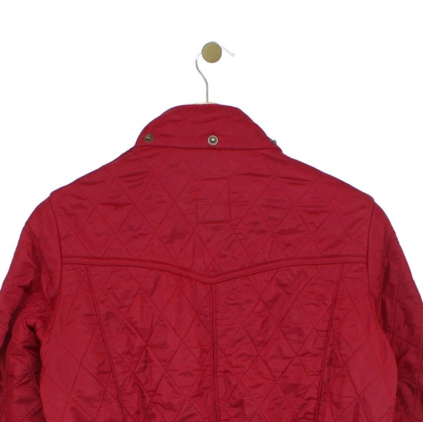 Womens Quilted Jacket Full Zip Lined