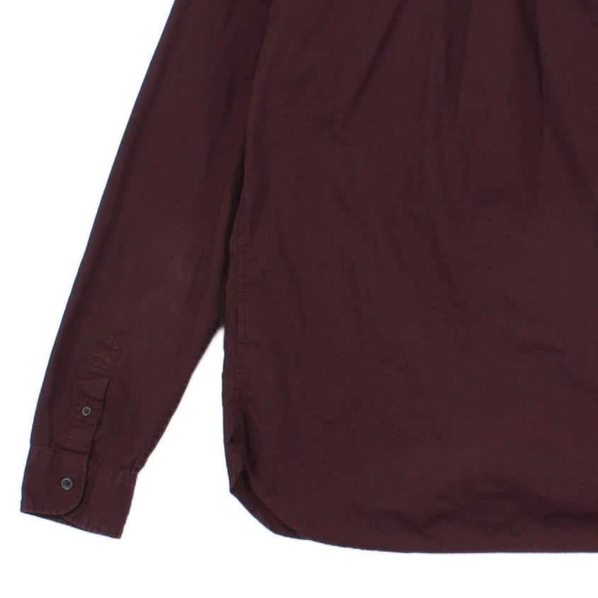 Mens Shirt Button Up Long Sleeve