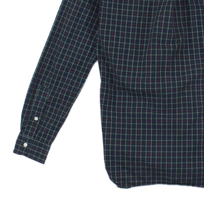 Mens Plaid Shirt Long Sleeve Button Down