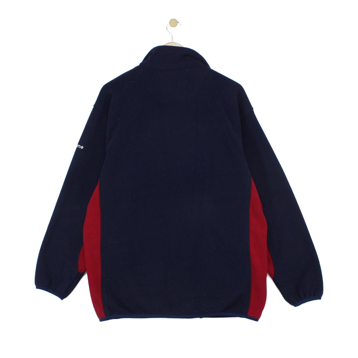 Mens Manchester United 1/4 Zip Fleece Retro